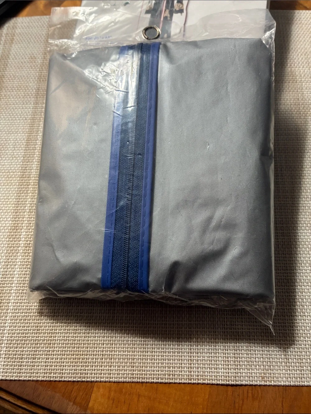 Gown Storage Bag - White/Clear